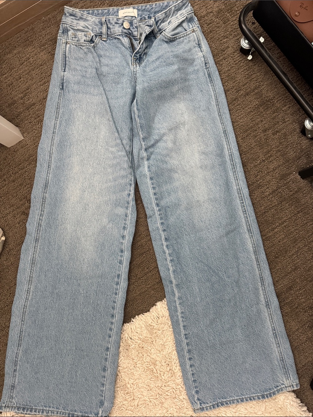 PacSun Light Wash Wide Leg Jeans